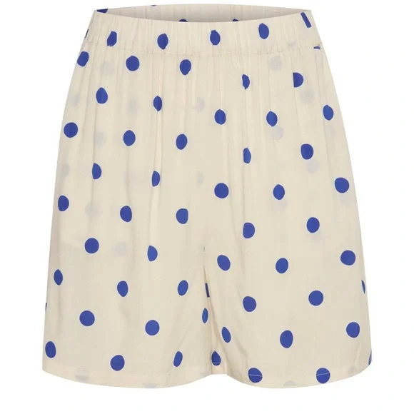 SAINT TROPEZ UDELIA SHORTS Ice Big Dots Size XS NWT - Picture 5 of 6